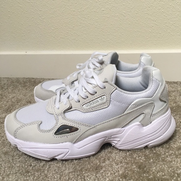 falcon adidas triple white